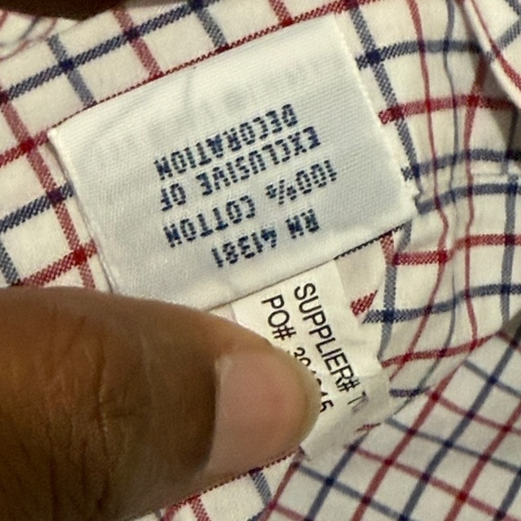 Polo by Ralph Lauren Men's white red and black Checkered Shirt - Picture 7 of 9